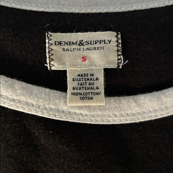 Polo by Ralph Lauren Raglan 3/4 Sleeve Screen-Printed Top - Picture 7 of 7